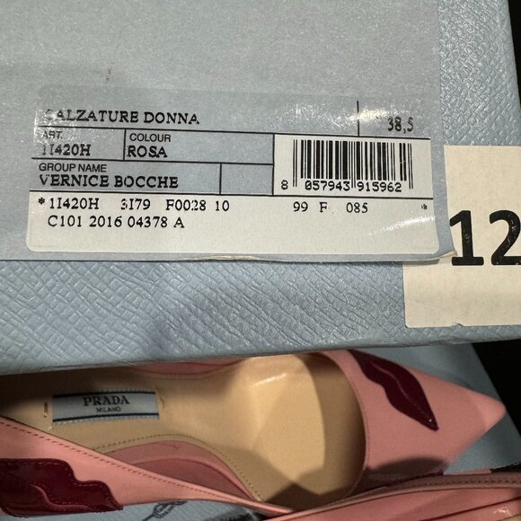Prada Calzature Donna Vernice Bocche shoes - Picture 15 of 15